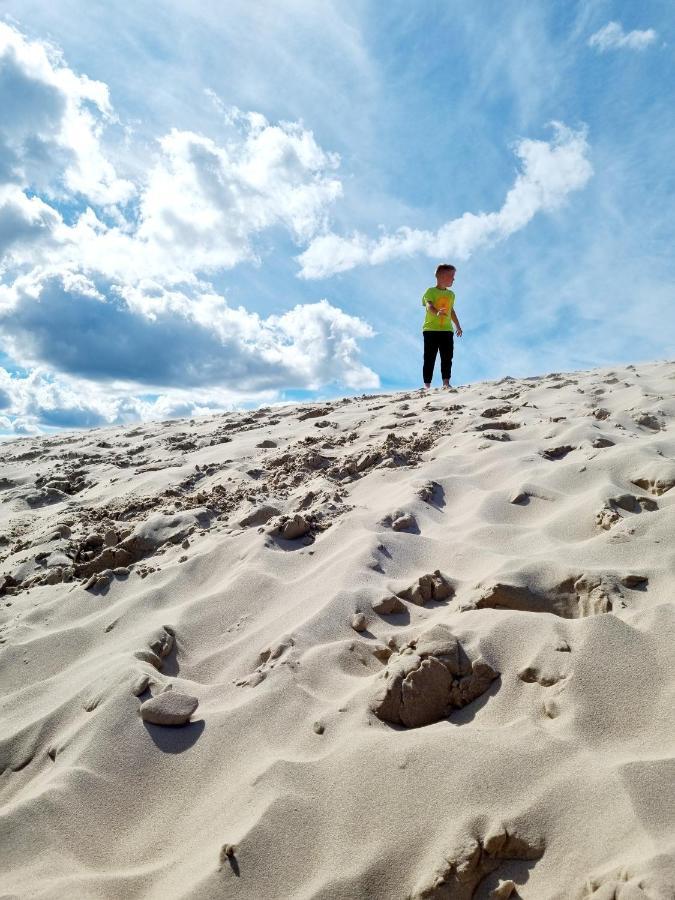 Siedlisko Na Wydmach, Domki Klimatyzowane เวบา ภายนอก รูปภาพ